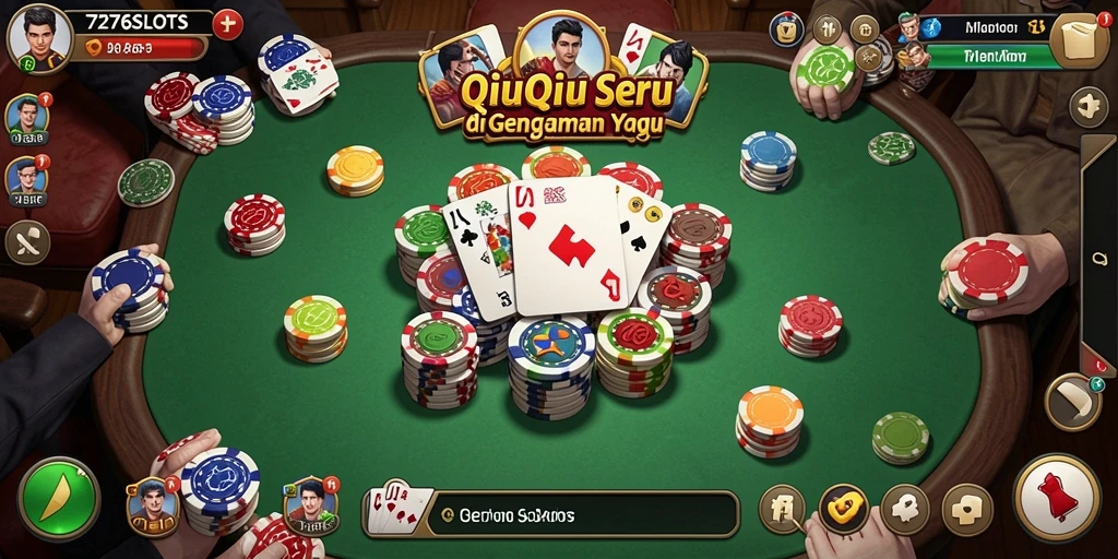 Tampilan menarik dari gameplay seru QiuQiu di 7276SLOTS.