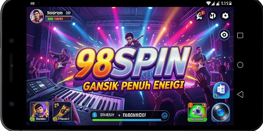 Tampilan gameplay seru dan interaktif di 98SPIN.