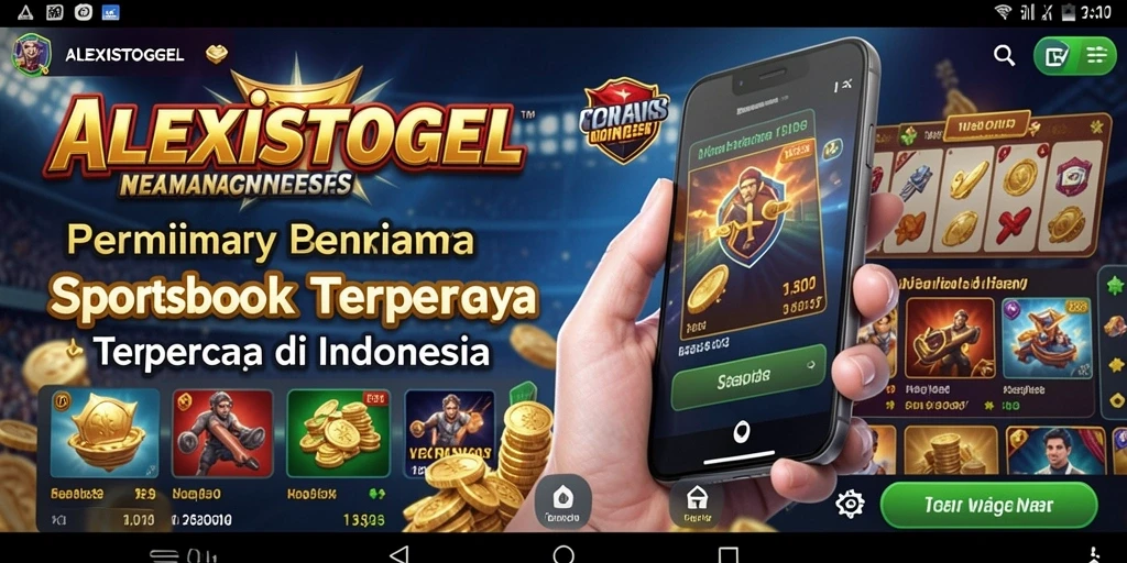 Tangkapan layar ALEXISTOGEL menampilkan aksi taruhan olahraga yang seru.
