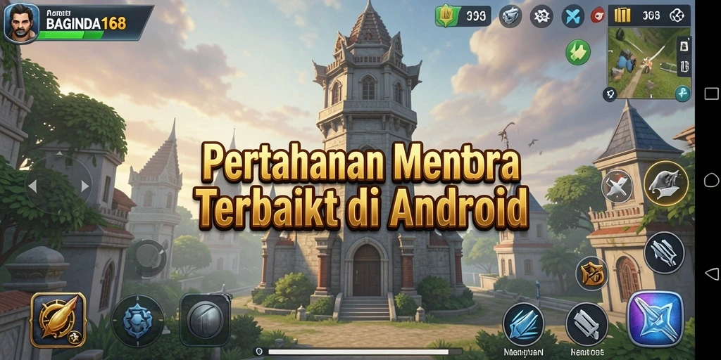 Screenshot game BAGINDA168 menampilkan aksi seru dalam Tower Defense.