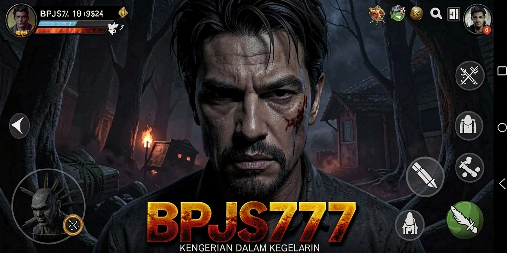 Tampilan gameplay menegangkan di BPJS777 dengan elemen Horror yang mencekam.