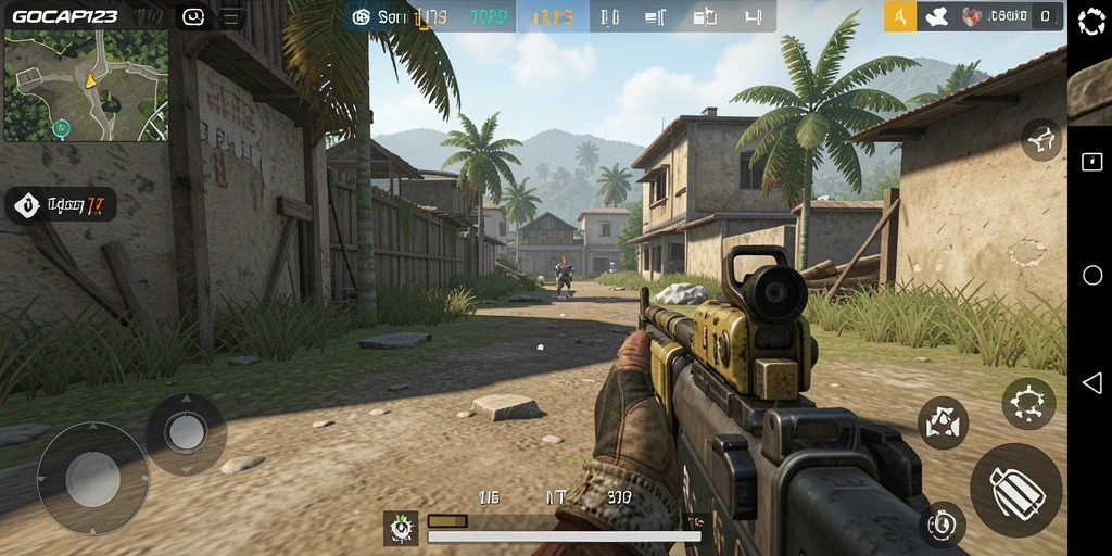 Tampilan gameplay GOCAP123 yang menegangkan dan mendebarkan.