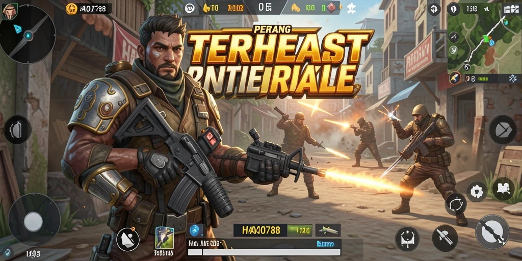 Tampilan gameplay HAO788 yang intens dan seru.