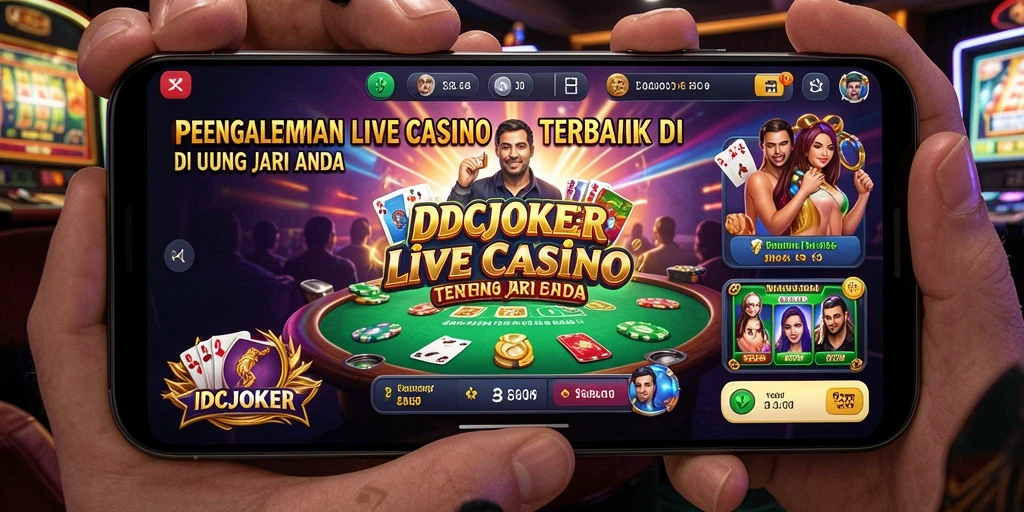 Tampilan gameplay langsung yang mendebarkan di IDCJOKER.