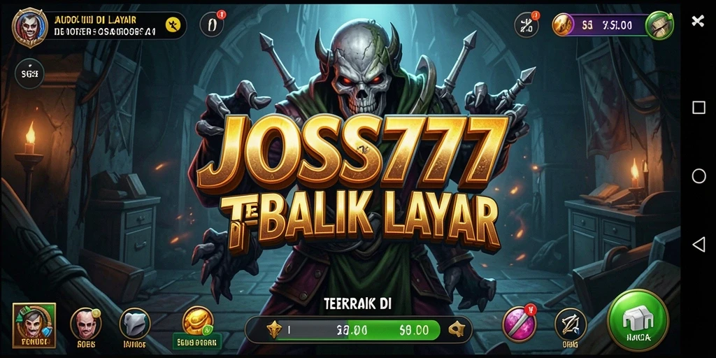 Tampilan gameplay JOSS777 yang mencekam dan menakutkan.