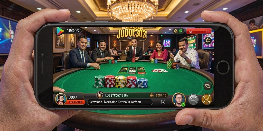 Tampilan gameplay menarik dari JUDOL303 dengan dealer langsung.