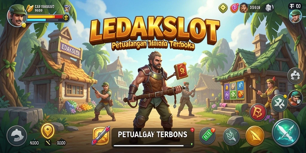 Tampilan gameplay Open World di LEDAKSLOT yang penuh petualangan.