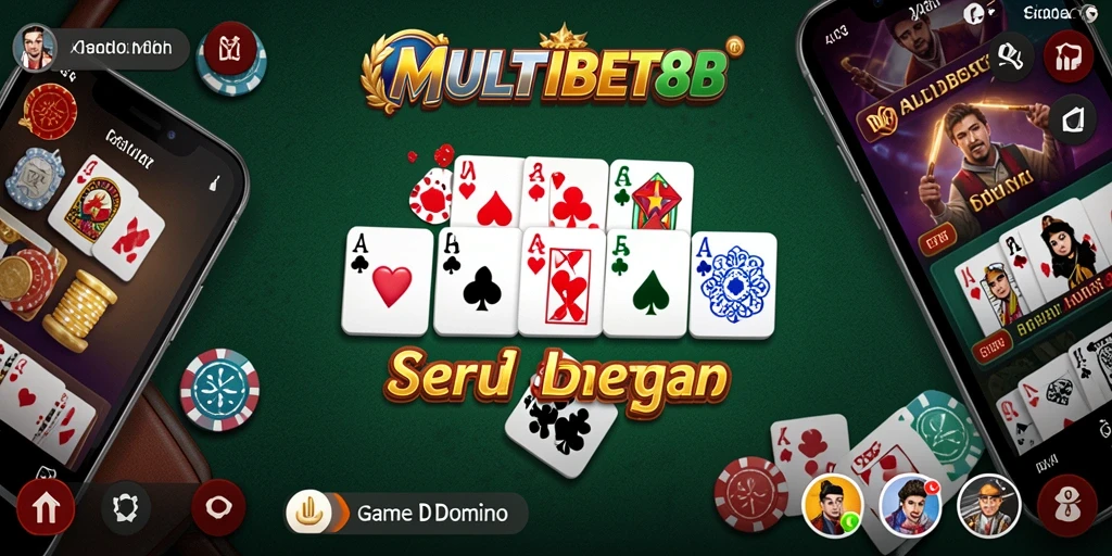 Tangkapan layar gameplay MULTIBET88 menampilkan aksi seru permainan Domino.