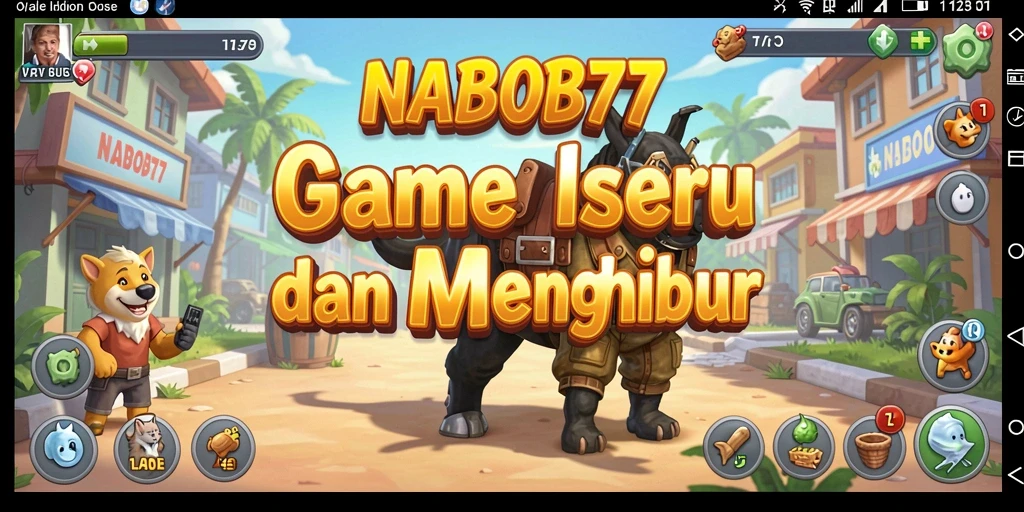 Tampilan gameplay NABOB77 yang menarik dan santai.
