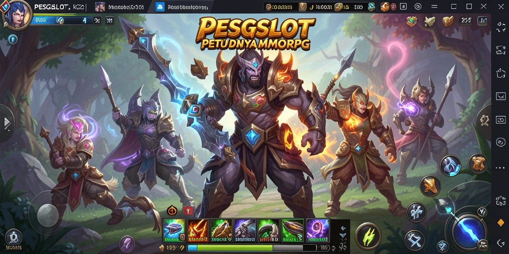 Screenshot menampilkan pertempuran seru dalam dunia <strong>PESGSLOT</strong>.