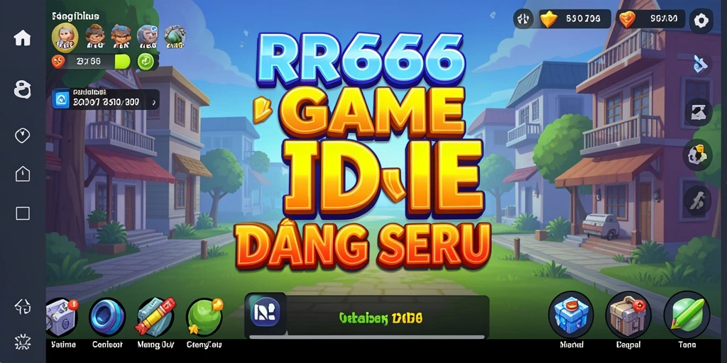 Tampilan gameplay RR666 yang menawan dan mengasyikkan dalam genre Idle.