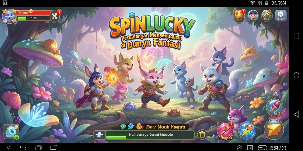Screenshot gameplay petualangan seru di SPINLUCKY.