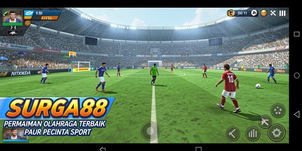 Gameplay seru SURGA88 dengan berbagai cabang olahraga.