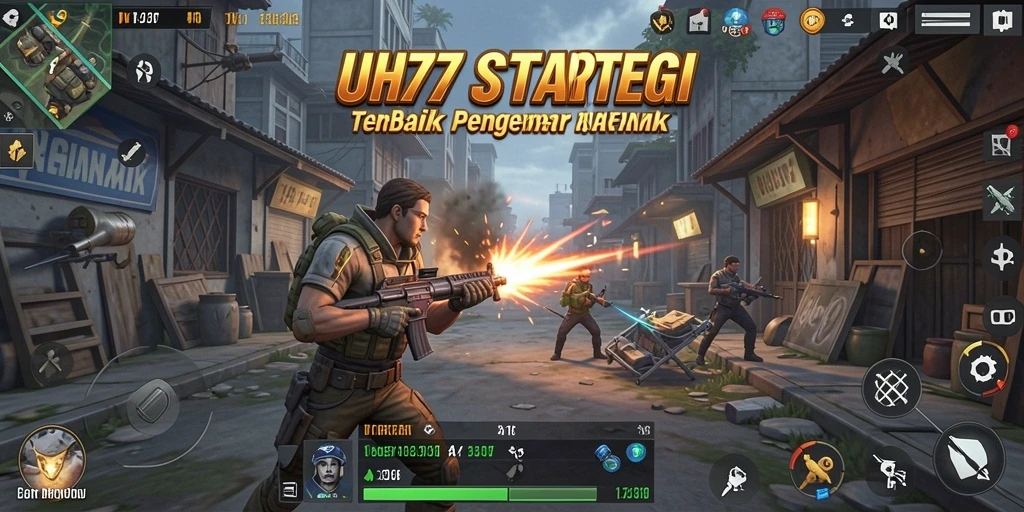 Tampilan menarik dari gameplay UH77 yang menantang.