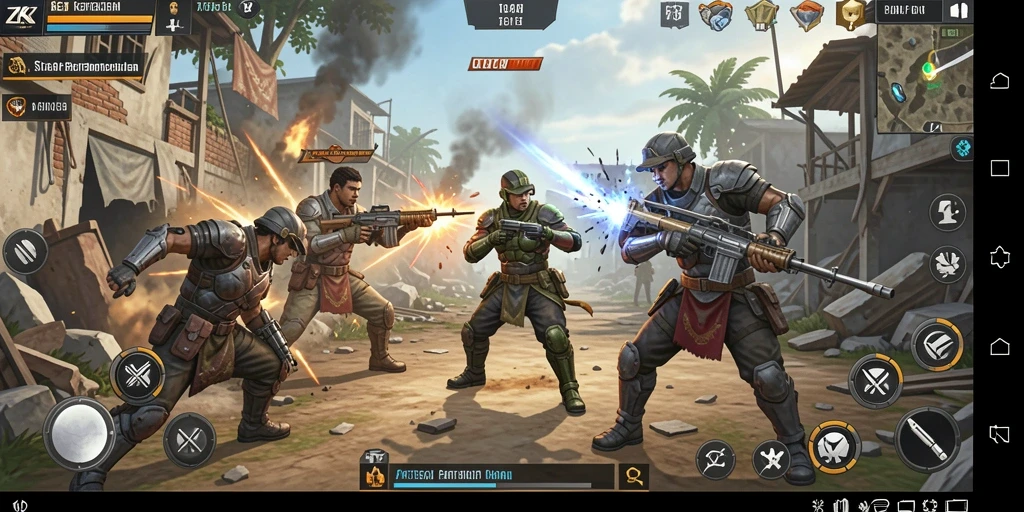 Tampilan Gameplay Strategi ZK7 yang Mendebarkan.