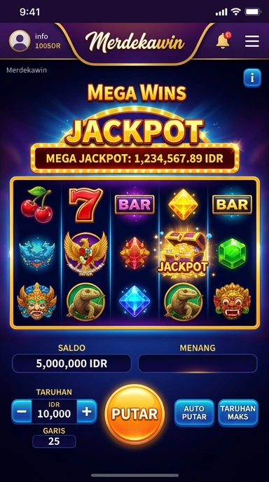 Detail informasi aplikasi yang lengkap di merdekawin.